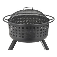 Memphis tulisija/avogrilli, sisältää grillausritilän