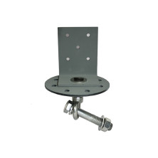 Lattakiinnike L-kulmalla vaakajuoksulle 120 mm