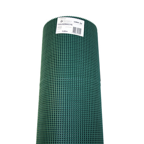 Räystäsverkko 5 x 5 mm 1 x25 m Vihreä
