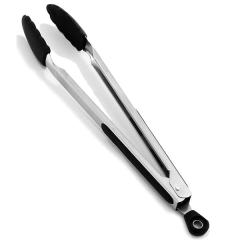 Lukittavat grillauspihdit 34,5 cm, silikonipäällystetty